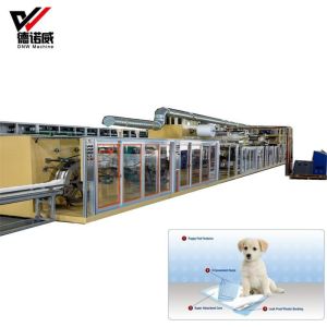 Buy cheap Wholesale Customized Semi Servo Disposable Under Pads Making Machine from wholesalers