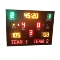Buy cheap 12'' Red Wireless Control Baseketball Digital LED Digital Clock With Waterproof product