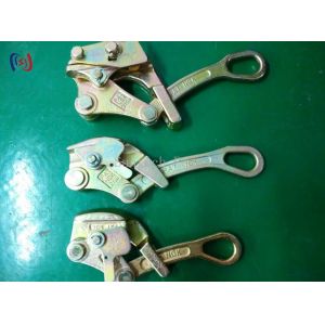 Buy cheap 10-30KN Automatic Come Along Clamp Universal Rope Pulling Clamp from wholesalers