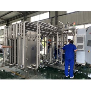Buy cheap Beverage Pasteurization Sterilizer Equipment SUS 316 5-10T/H Capacity from wholesalers