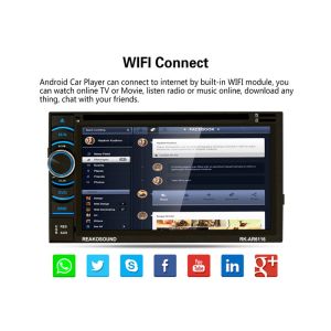 Buy cheap Mirror Link Double Din Android Auto Wireless Android Auto Car Stereo 178*100MM from wholesalers