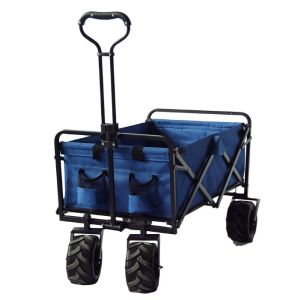Popular Fun Camping Hand Trolley with Collapsible Design Dimension L x W x H 86