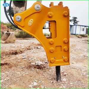 Buy cheap Demolition Rock Hydraulic Breaker Attachment Q345B 175mm Chisel from wholesalers