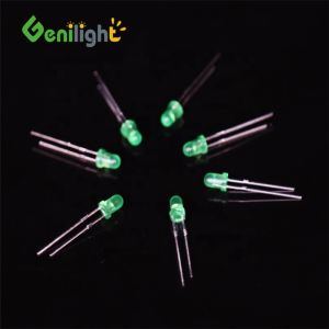 Buy cheap Fixed LED Light Emitting Diode GREEN F3 LEDs Diode with Max. Reverse Voltage of product