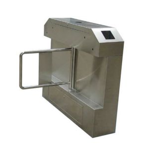 Custom Automatic Electric Swing Barrier Gate with Mifare Reader Two Way