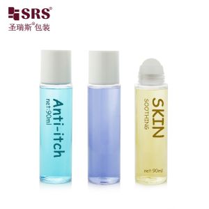 Buy cheap 90ml Capacity Food Grade Plastic Bottle with Plastic Ball from wholesalers