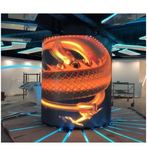 Buy cheap P2 P2.5 P3 P4 P5 Indoor Flexible LED Module Panel Full Color Curved Circle Led Display from wholesalers