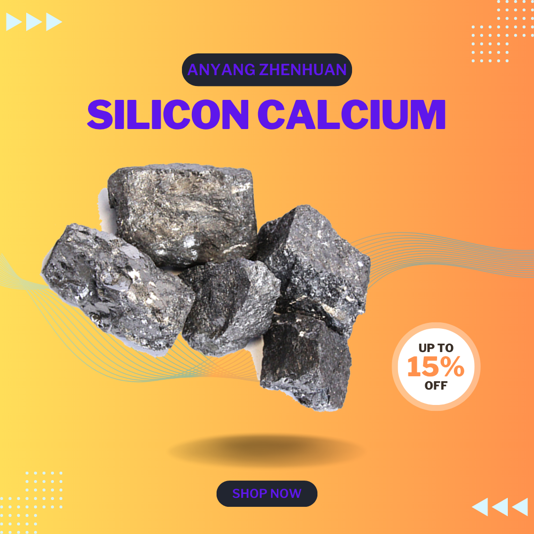 Calcium Silicon Alloy Used in Steel Industry to Enhance Deoxidation and
