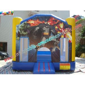 Buy cheap Batman Inflatable Commercial Bouncy Castles Moonwalk For Children from wholesalers