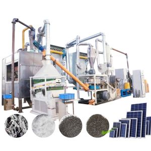 Buy cheap 55 Green Energy Solar Panels Glass Stripping Removing Machine for Solar Cell Recycle from wholesalers