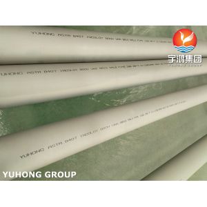 ASTM B407 UNS N08810 / Incoloy 800H NIckel Alloy Seamless Pipe