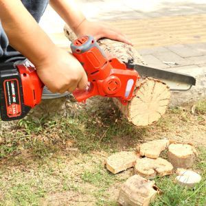 Buy cheap Portable Electric Lithium Battery High Branch Saw 8inch Long Reach Chainsaws Garden Tree Pruning Tool from wholesalers