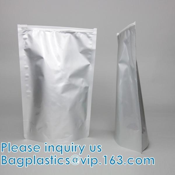 Slider Zipper Pouch Bags, Slide Zip, Dual Grip Seal, Double Tracks, Dog Food