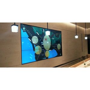 Advertising Narrow Bezel LCD Video Wall Display Indoor 49 Inch HD 4k Resolution