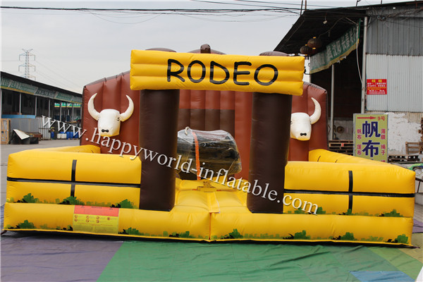 inflatable bull , inflatable mechanical bull , inflatable bull riding machine ,