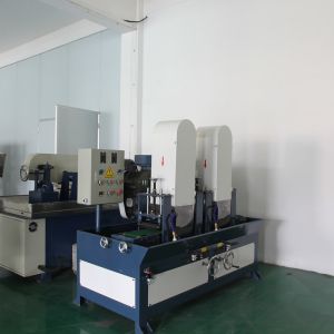 Conveyor Belt Double Head Grinder With Water Machining Width 150 / 200mm