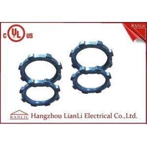 Buy cheap Steel Lock Nut For EMT / IMC Rigid Conduit Electro Galvanized With Eight Angles from wholesalers
