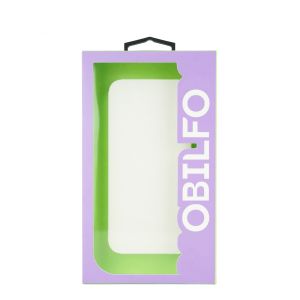 Custom Printed Logo Electronic Packaging With Hanger Cardboard Phone Case