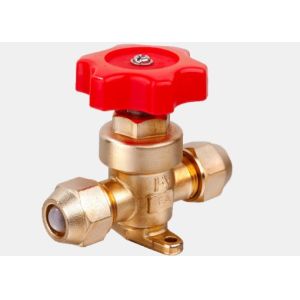 Buy cheap 1/4 SAE KM Diaphragm Hand Valve Refrigeration Service Valves from wholesalers