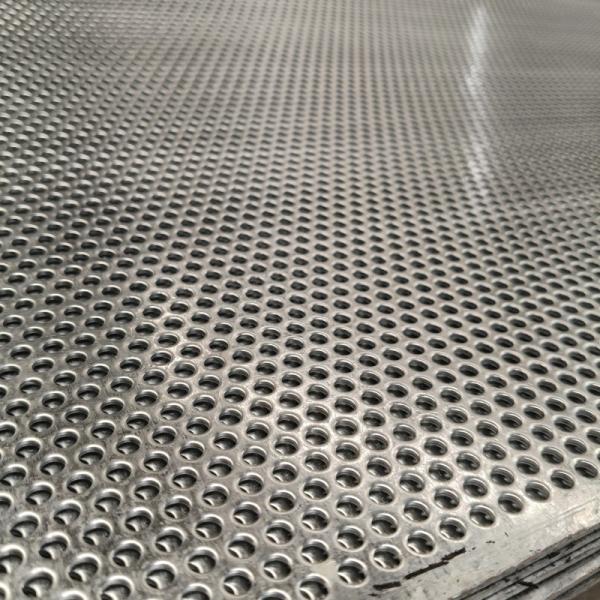 Customizable Perforated Metal Plate With Holes Strong Durable