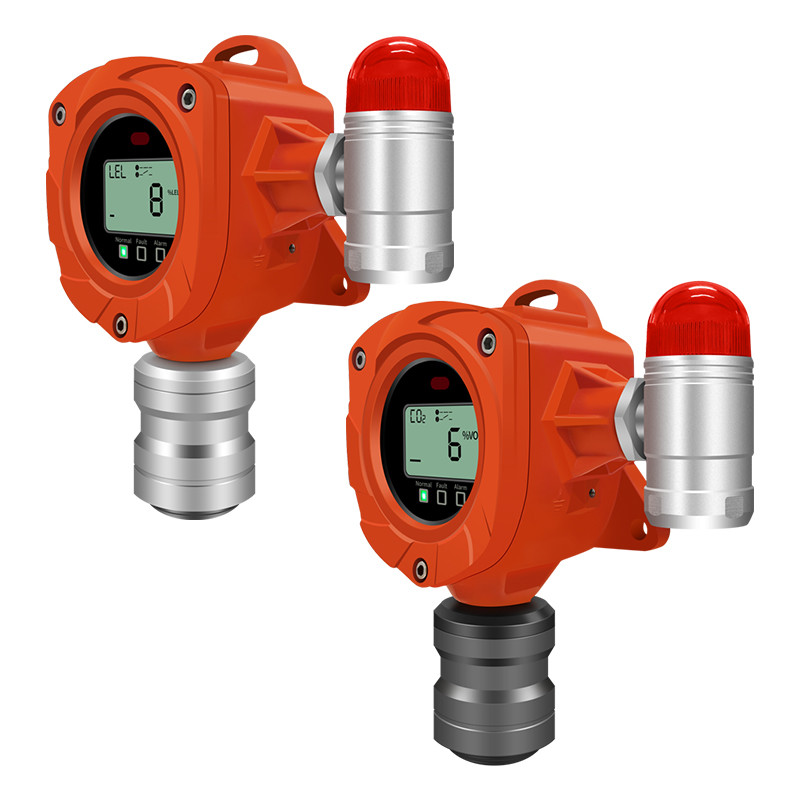 Buy cheap CH4 H2S CO O2 CO2 VOC Point Type Gas Detector Fixed YA-D400 from wholesalers