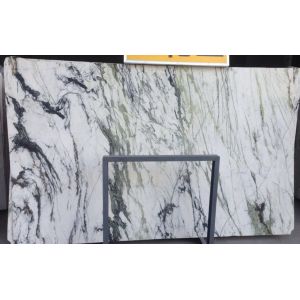 Buy cheap Panda white marble natural stone slab from wholesalers