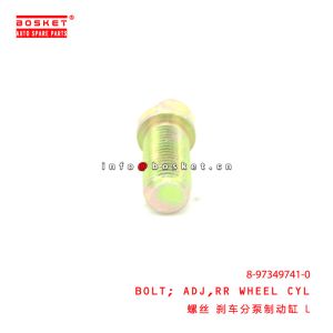 8-97349741-0 Rear Wheel Cylinder Adjuster Bolt for ISUZU 700P 4HK1 8973497410