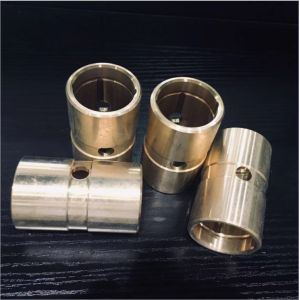 Buy cheap Precision Flanged Groove Cast Bronze Bearings Spiral Inside Groove Bearings from wholesalers