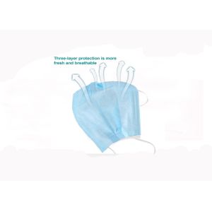 Buy cheap 3 Ply Face Mask Surgical Disposable Adult Use Anti Virus and Germs Waterproof from wholesalers