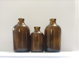 Buy cheap OEM ODM Injection Glass Vial With Rubber Stopper ISO9001 from wholesalers