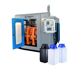 China Single Die Head Extrusion Blow Molding Machine For Plastic Containers on sale