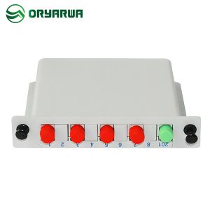 Buy cheap 1x4 Casstte PLC Splitter Fiber Optic Simplex FC UPC Connector In FTTH from wholesalers