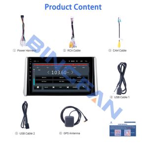 Buy cheap Android 10 Octa-core 10.1" Car Navigation Multimedia Player mirror link Radio Touch Screen player for Toyota RAV4 from wholesalers
