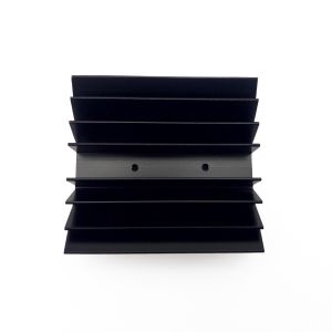 Buy cheap Heat Sink Standard Extrusion Profiles With Anodizing Black Surface Treatment from wholesalers
