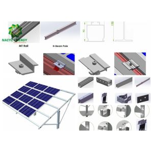 Buy cheap Portable Solar Panel Mounting Systems Hot - Dip Galvanized Exclusive Innovative Design from wholesalers