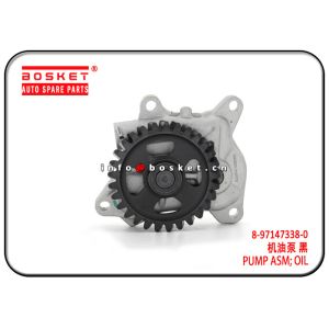 Buy cheap Oil Pump Assembly For ISUZU 4HF1 4HE1 4HG1 4HK1 NKR NPR 8-97147338-0 L210-0033S 8971473380 L2100033S from wholesalers
