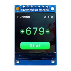 Buy cheap SPI Serial Interface 1.3-Inch IPS TFT LCD 240x240 Dot With 7 Header Pins PCB from wholesalers