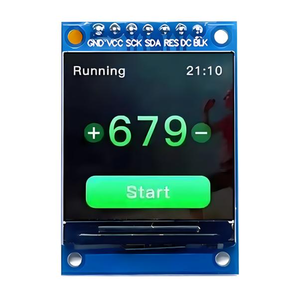 Quality SPI Serial Interface 1.3-Inch IPS TFT LCD 240x240 Dot With 7 Header Pins PCB for sale