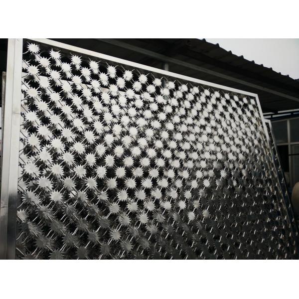 Quality CBT 65 Razor Blade Wire Fence razor wire coil 0.5mm Thickness prison razor wire for sale