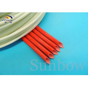 Buy cheap 2760 Silicone Fiberglass Sleeving , electrical insulation sleeving 7.0KV from wholesalers