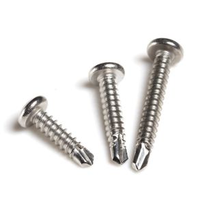 Buy cheap A2 A4 Galvanized Metal Drill Bit Tip Screws 3.5mm X 10mm - 6.3 X 200mm AS DIN7504N from wholesalers