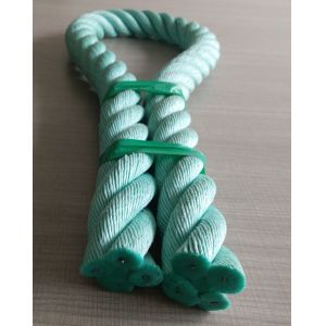 4 Strand Lead Core Rope 34mm Thickness Polyolefin Fiber Lead Chain