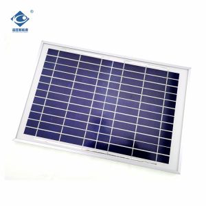 Factory Direct Glass Laminated transparent Zhiwang 10W 12V Small Solar Home