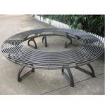 Buy cheap Metal Cast Iron Round Tree Benches Backless For Garden Street Campus from wholesalers