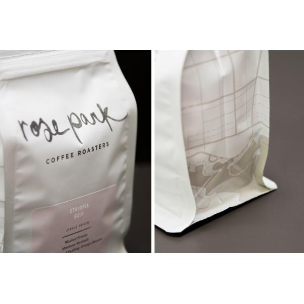 Quality MBOPP VMPET 140mic Paper Coffee Packing Bags Moisture Proof for sale
