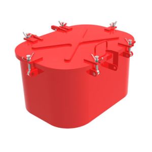 Buy cheap Weathertight Aluminum Steel Marine Hatch Cover with A60 Fireproof from wholesalers