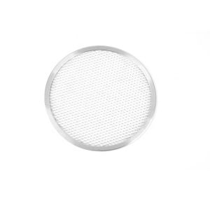 6 inch - 22 inch round aluminum pizza screen mesh pizza tray perforated pizza