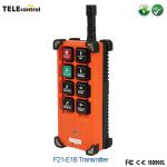 Buy cheap Telecontrol  8 push buttons industrial remote control F21-E1B transmitter from wholesalers
