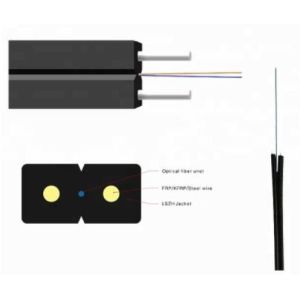 Buy cheap FTTH Singldemode FRP KFRP Steel Strength Member Fiber Optic Cable from wholesalers