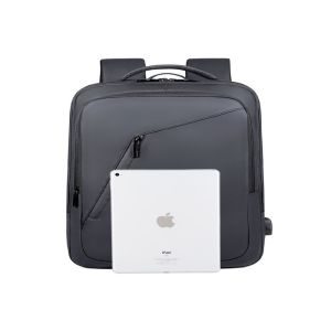Buy cheap Nylon Logo Custom Laptop Backpack Lightweight Business Backpack 0.7KG from wholesalers